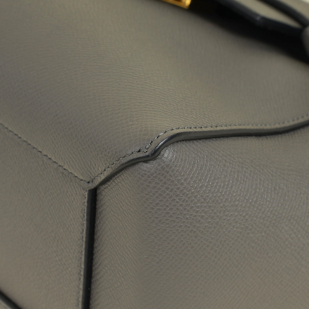 Celine Dark Grey Micro Belt Bag