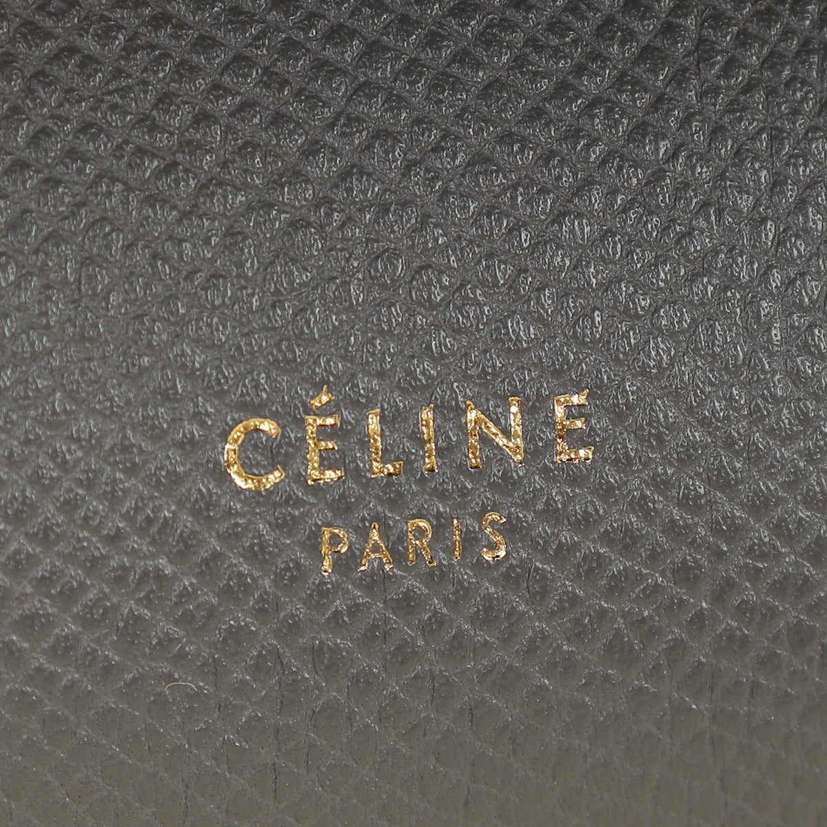 Celine Dark Grey Micro Belt Bag