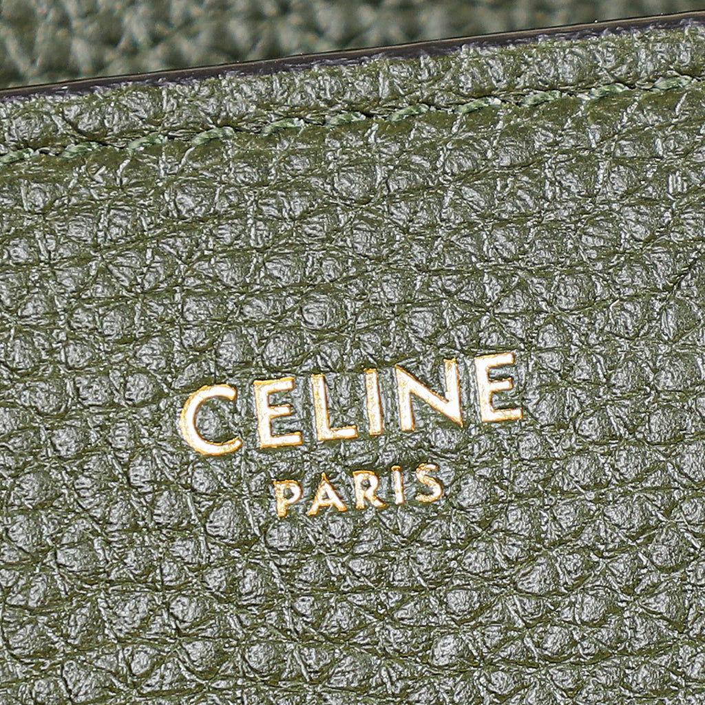 Celine Bicolor Micro Luggage Bag