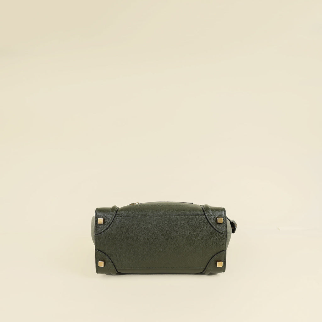 Celine Bicolor Micro Luggage Bag