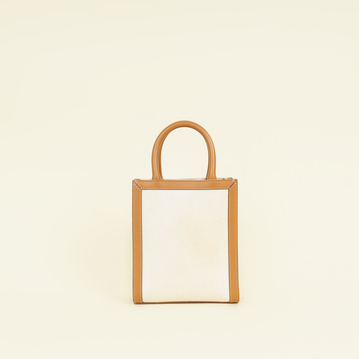 Celine Bicolor Cabas Mini Vertical Tote Bag