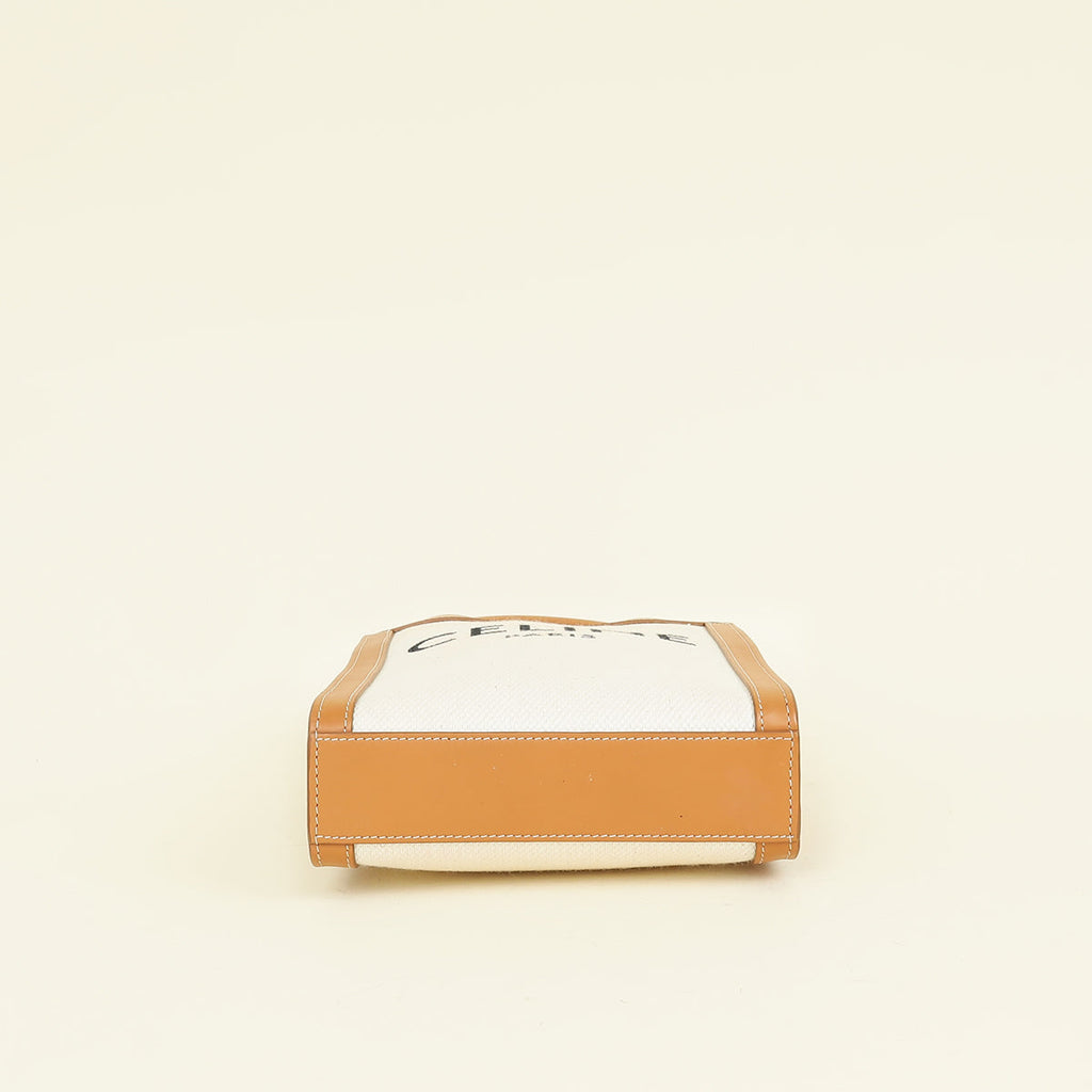 Celine Bicolor Cabas Mini Vertical Tote Bag