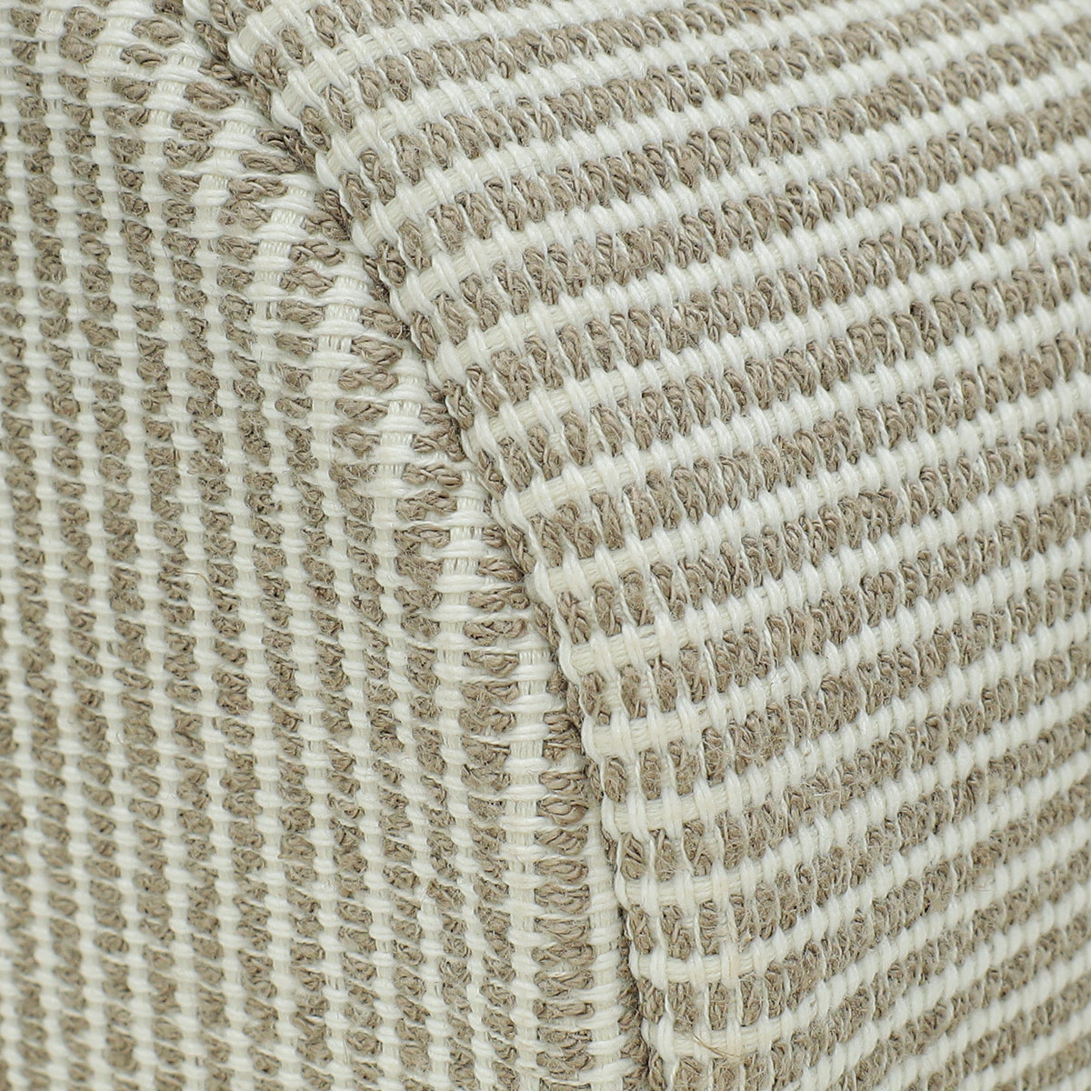 Celine Beige Teen Drawstring in Striped Textile Bag