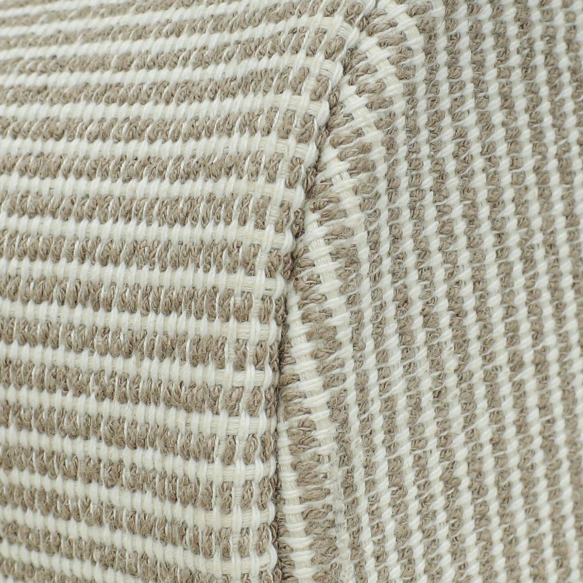 Celine Beige Teen Drawstring in Striped Textile Bag