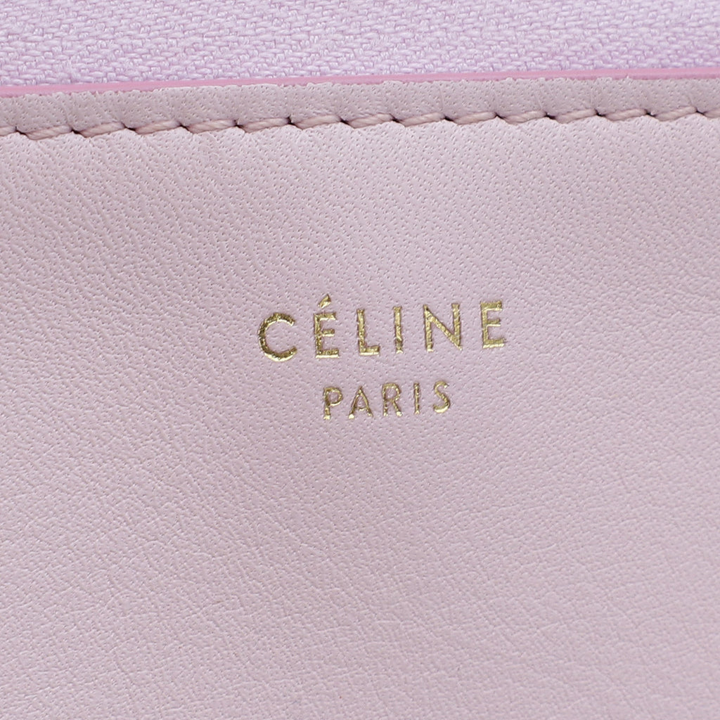 Celine Bicolor Zip Pouch