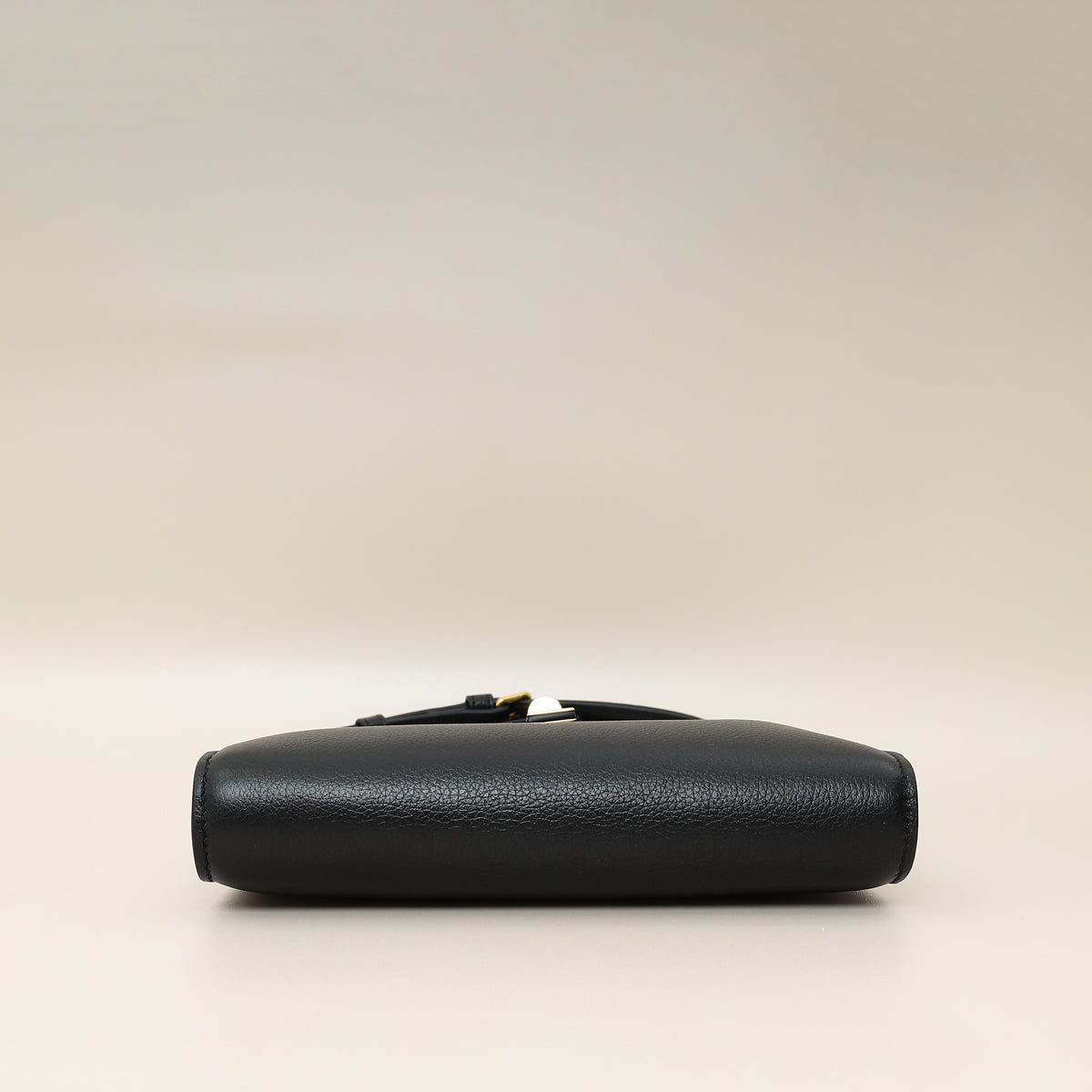 Celine Black 16 Pochette With Strap