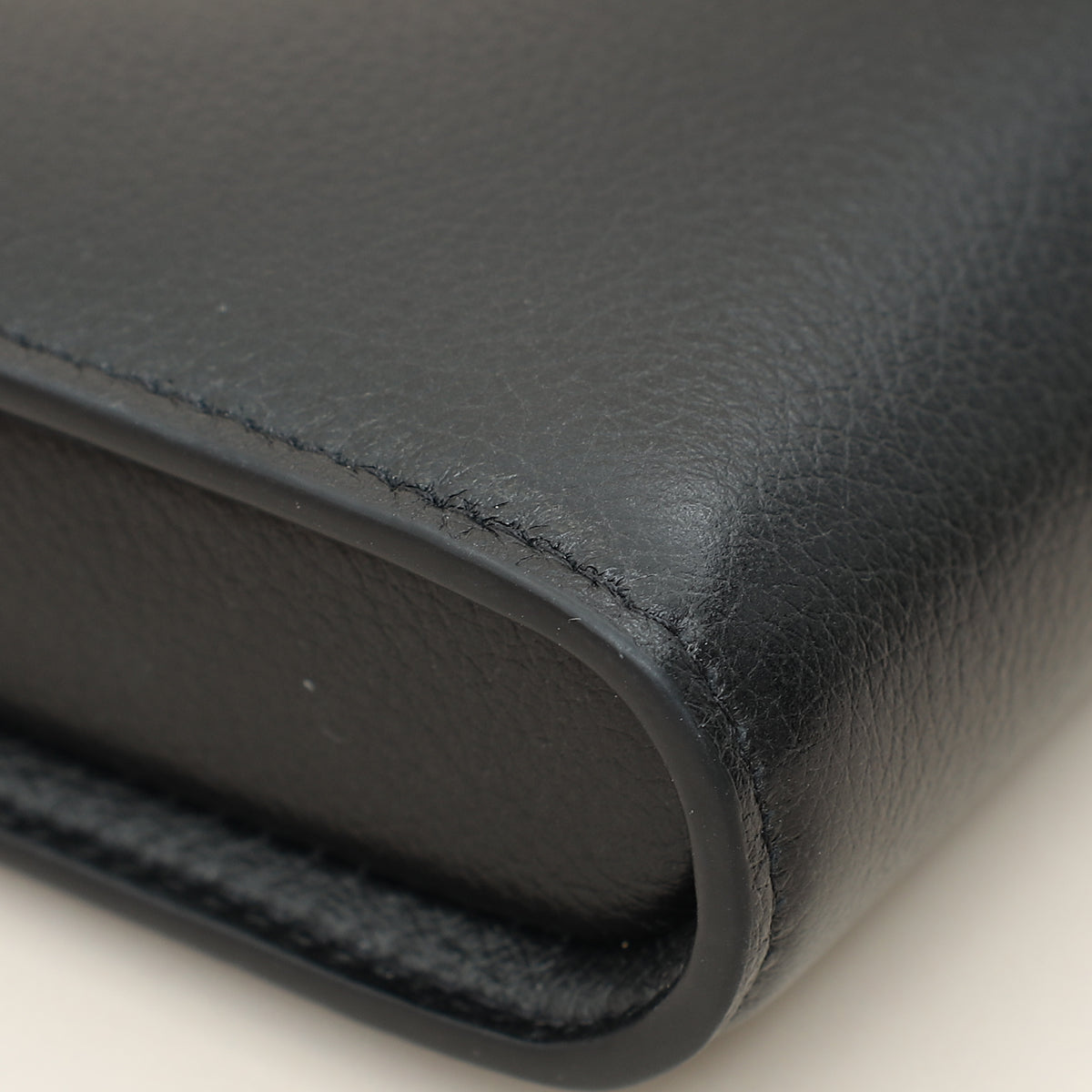 Celine Black 16 Pochette With Strap