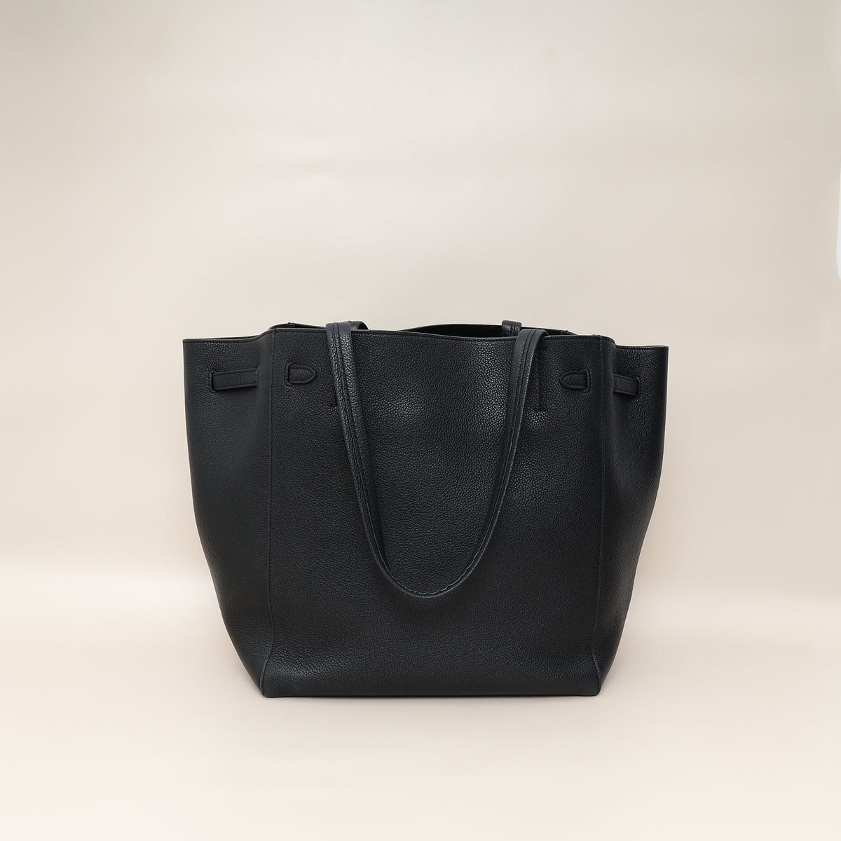 Celine Black Cabas Phantom Tote Small Bag