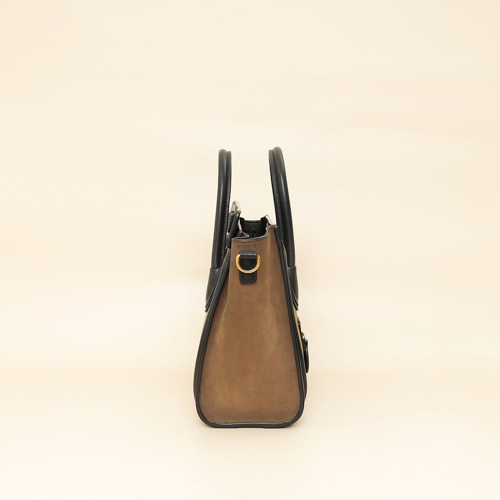 Celine Tricolor Nano Luggage Bag