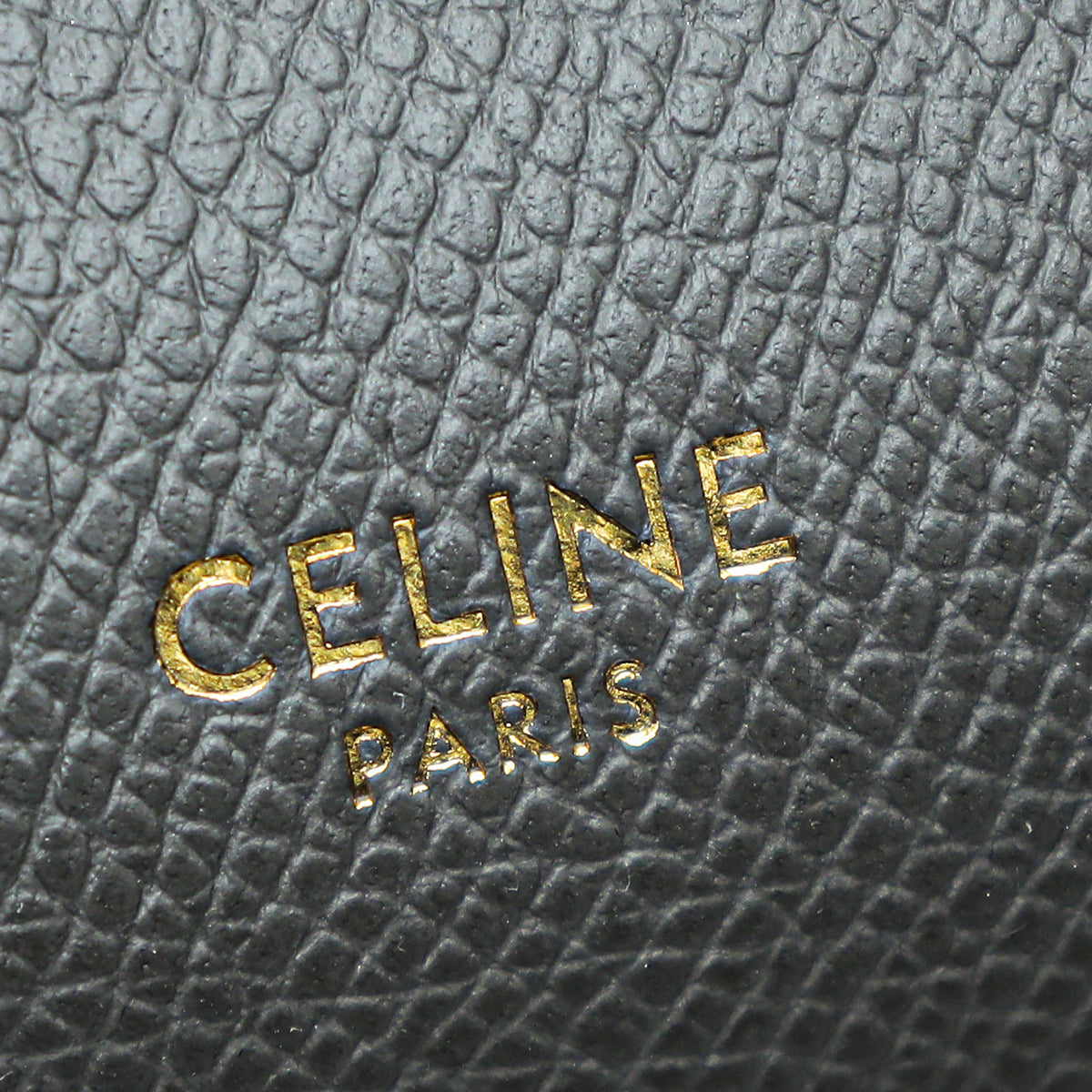 Celine Grey Micro Belt Top Handle Bag