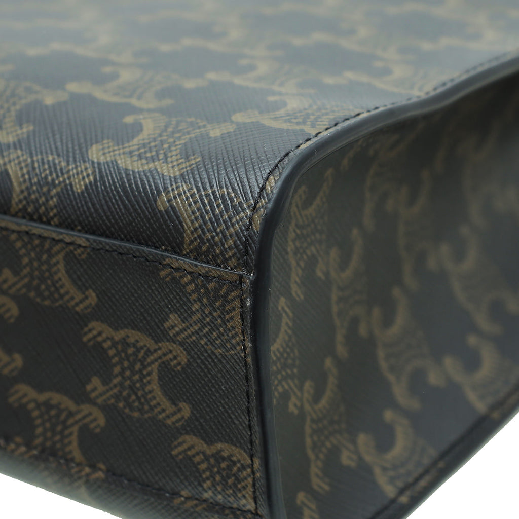 Celine Brown Vertical Cabas Small Bag