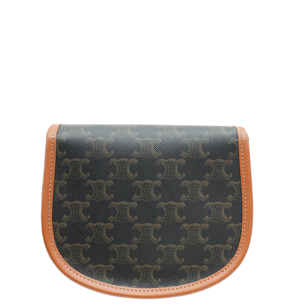 Celine Bicolor Mini Besace in Triomphe Crossbody Bag