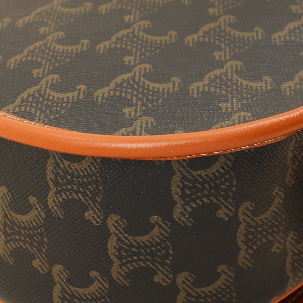 Celine Tan Medium Triomphe Folco Bag