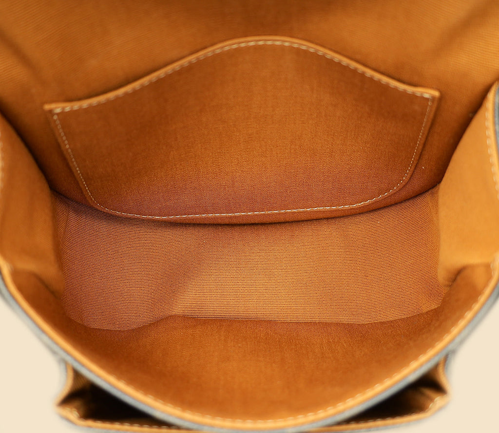 Celine Tan Medium Triomphe Folco Bag