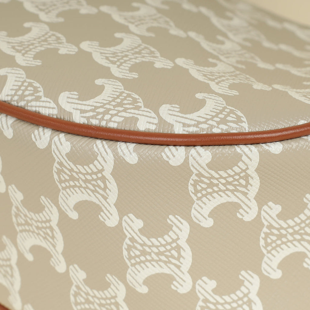 Celine Bicolor Ava Triomphe Hobo Medium Bag