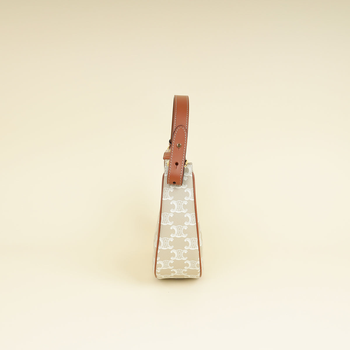 Celine Bicolor Ava Triomphe Hobo Medium Bag