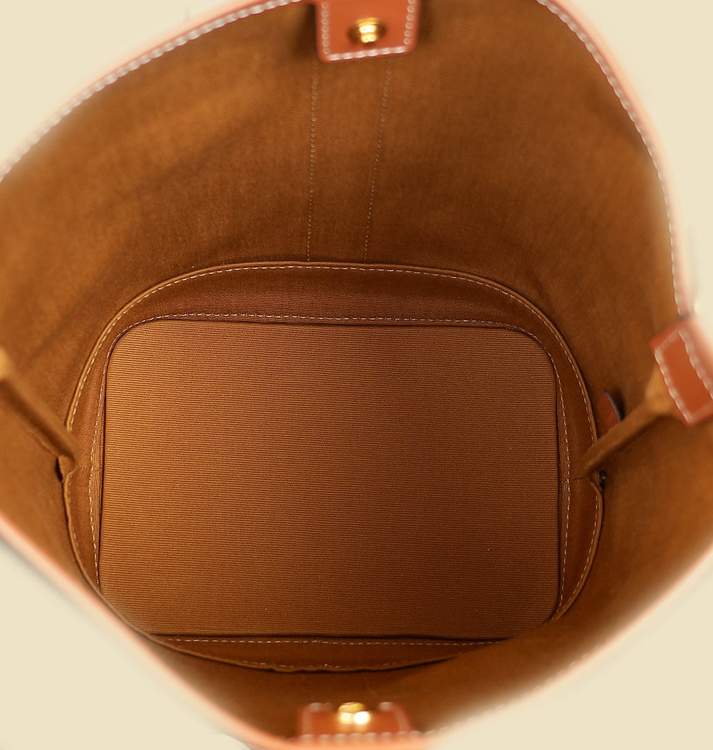 Celine Tan Triomphe Small Bucket Bag