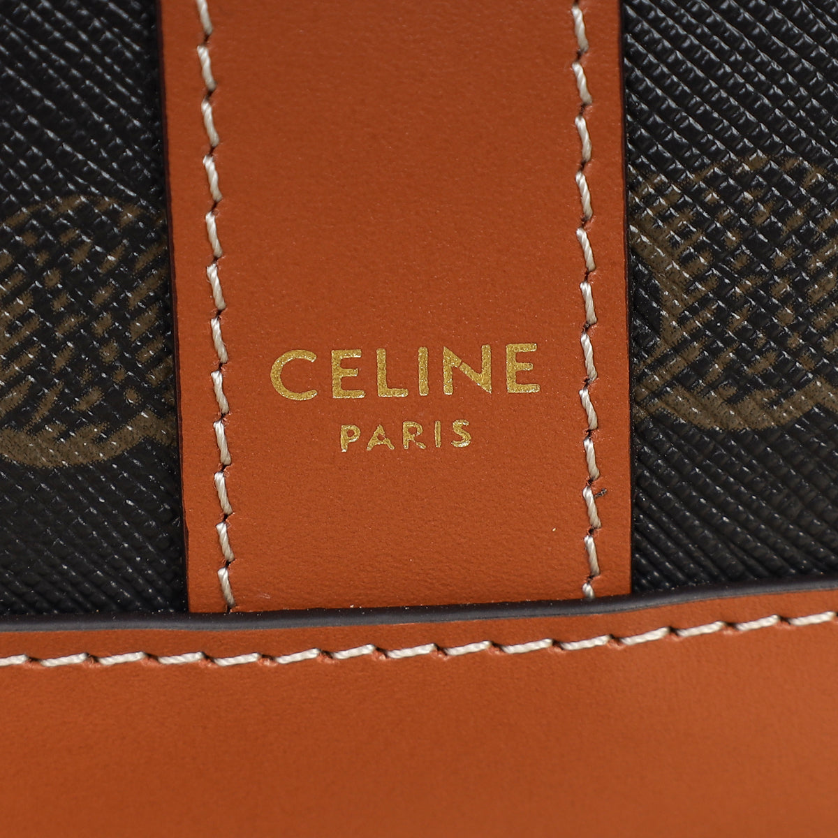 Celine Tan Triomphe Small Bucket Bag