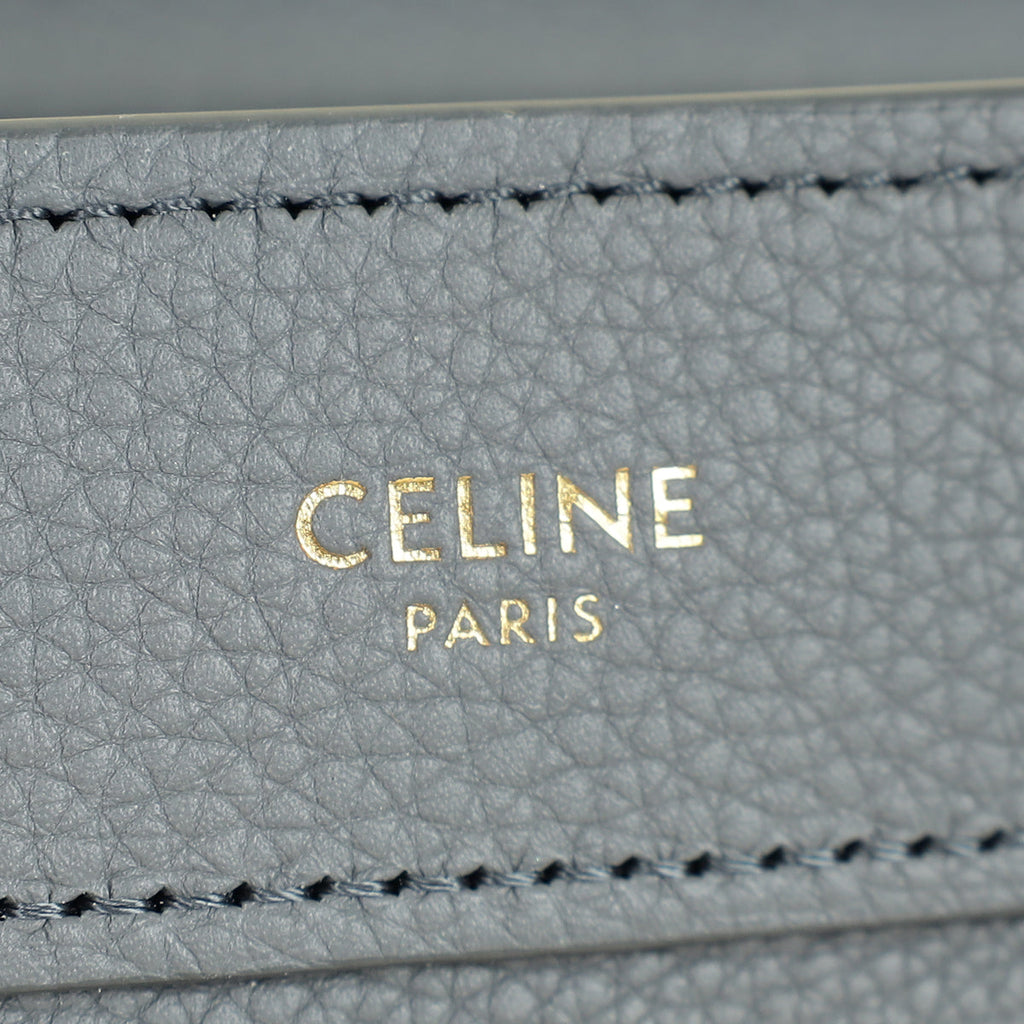 Celine Grey Nano Luggage Bag