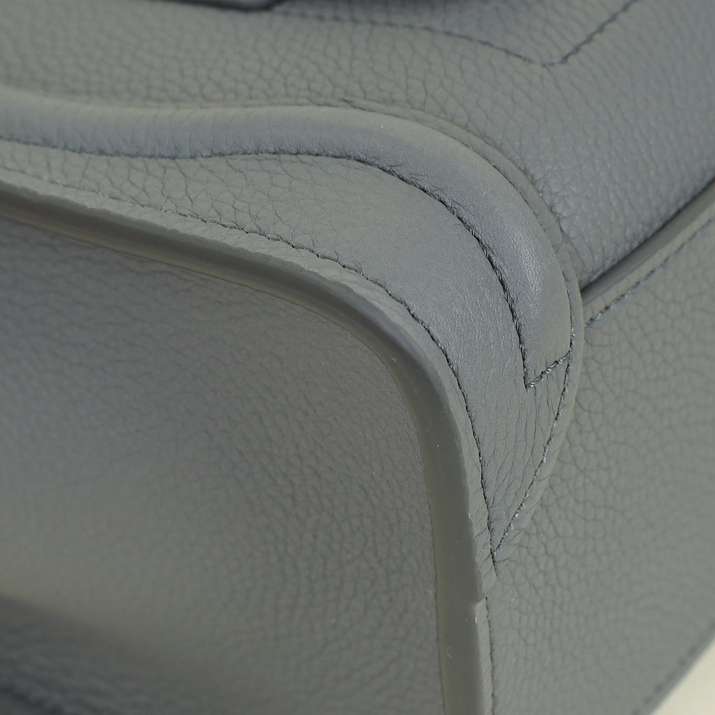 Celine Grey Nano Luggage Bag