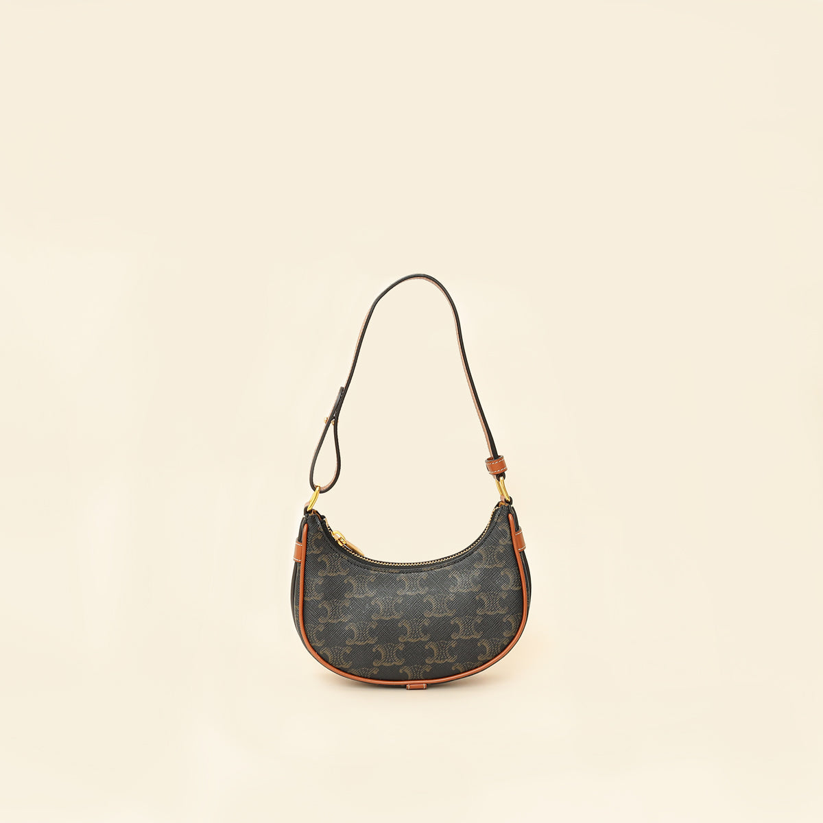 Celine Tan Triomphe Mini Ava Hobo Bag