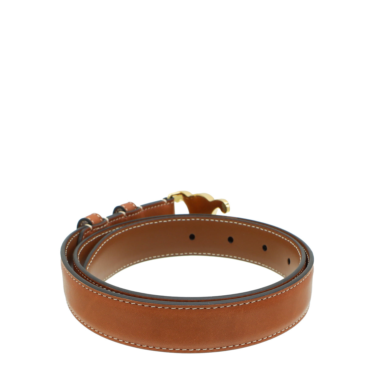 Celine Tan Triomphe Buckle Medium Belt