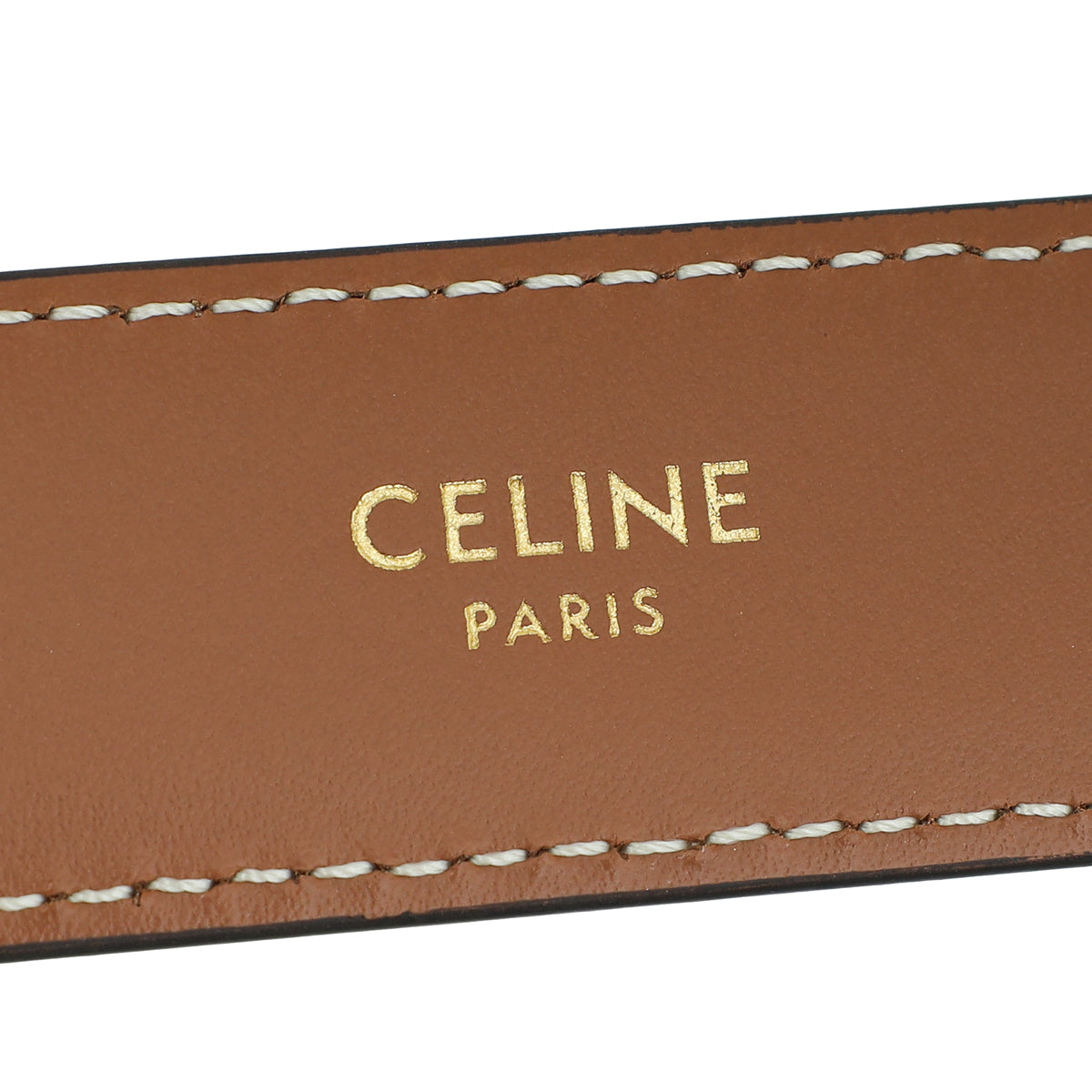 Celine Tan Triomphe Buckle Medium Belt