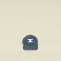 Celine Blue Denim Union Wash Triomphe Baseball Hat
