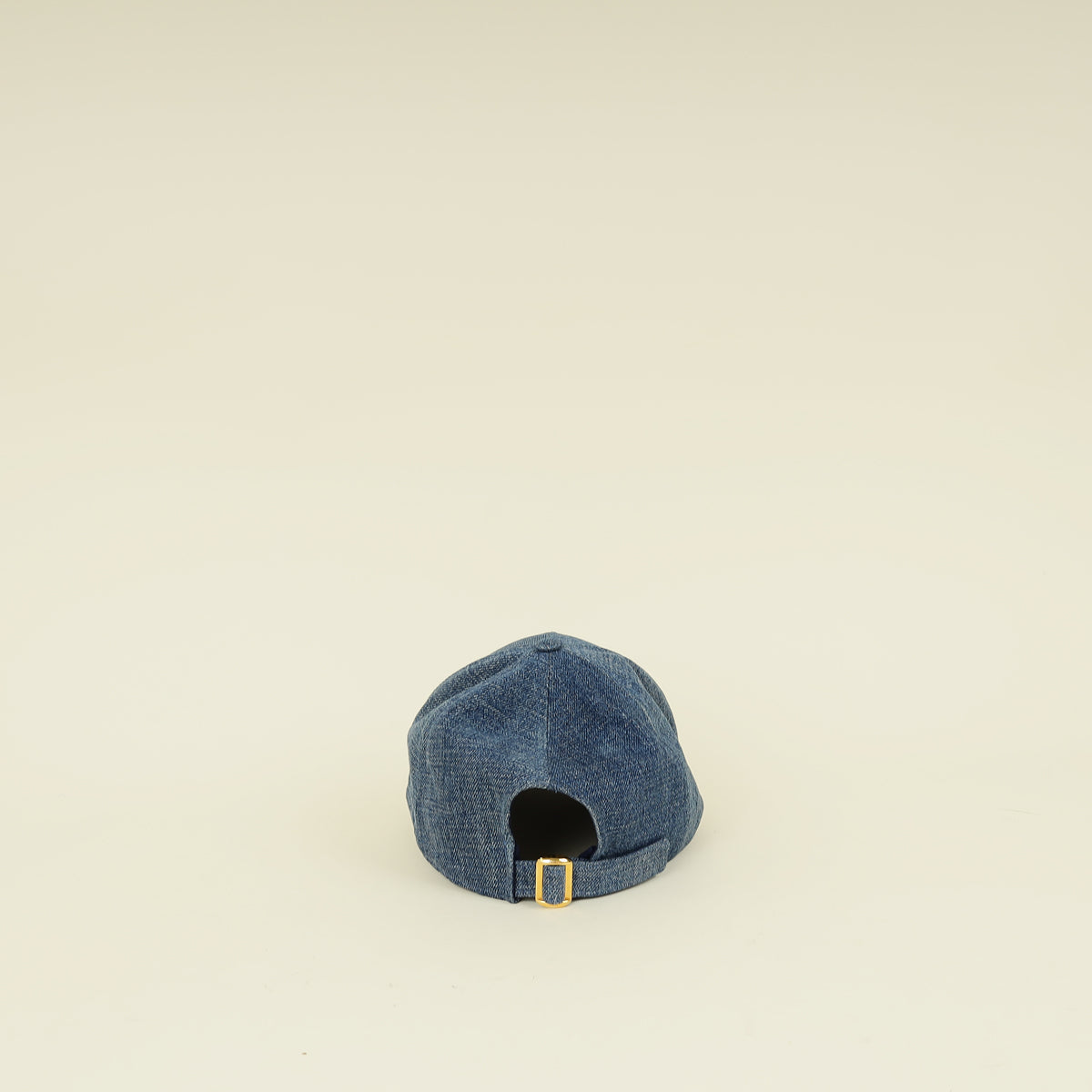Celine Blue Denim Union Wash Triomphe Baseball Hat