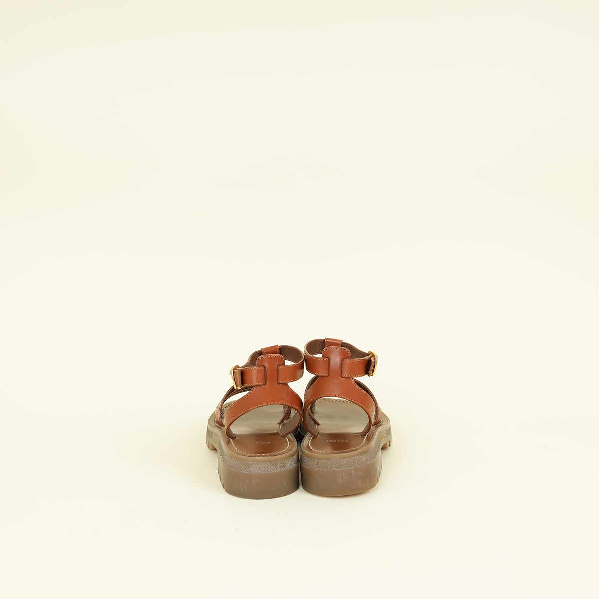 Celine Tan Clea Triomphe Gladiator Sandal 38