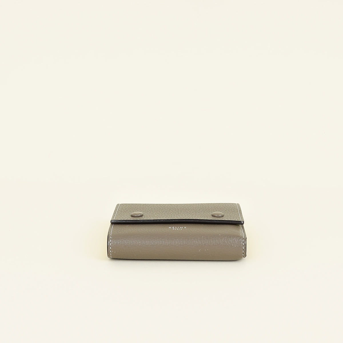 Celine Bicolor Trifold Compact Wallet