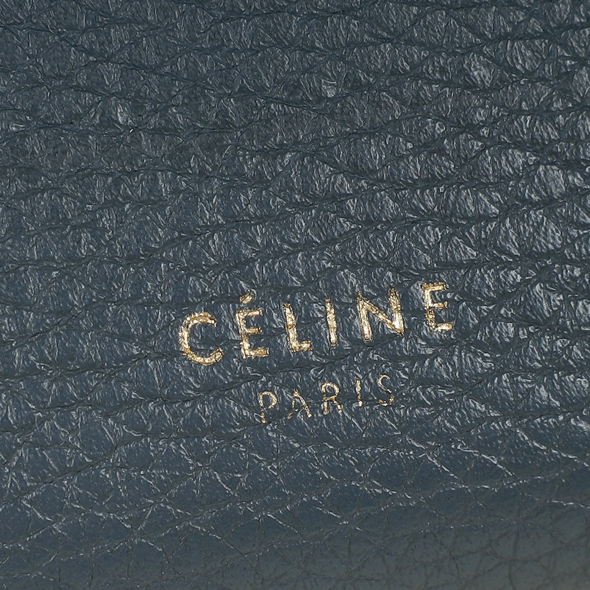 Celine Bicolor Trifold Compact Wallet