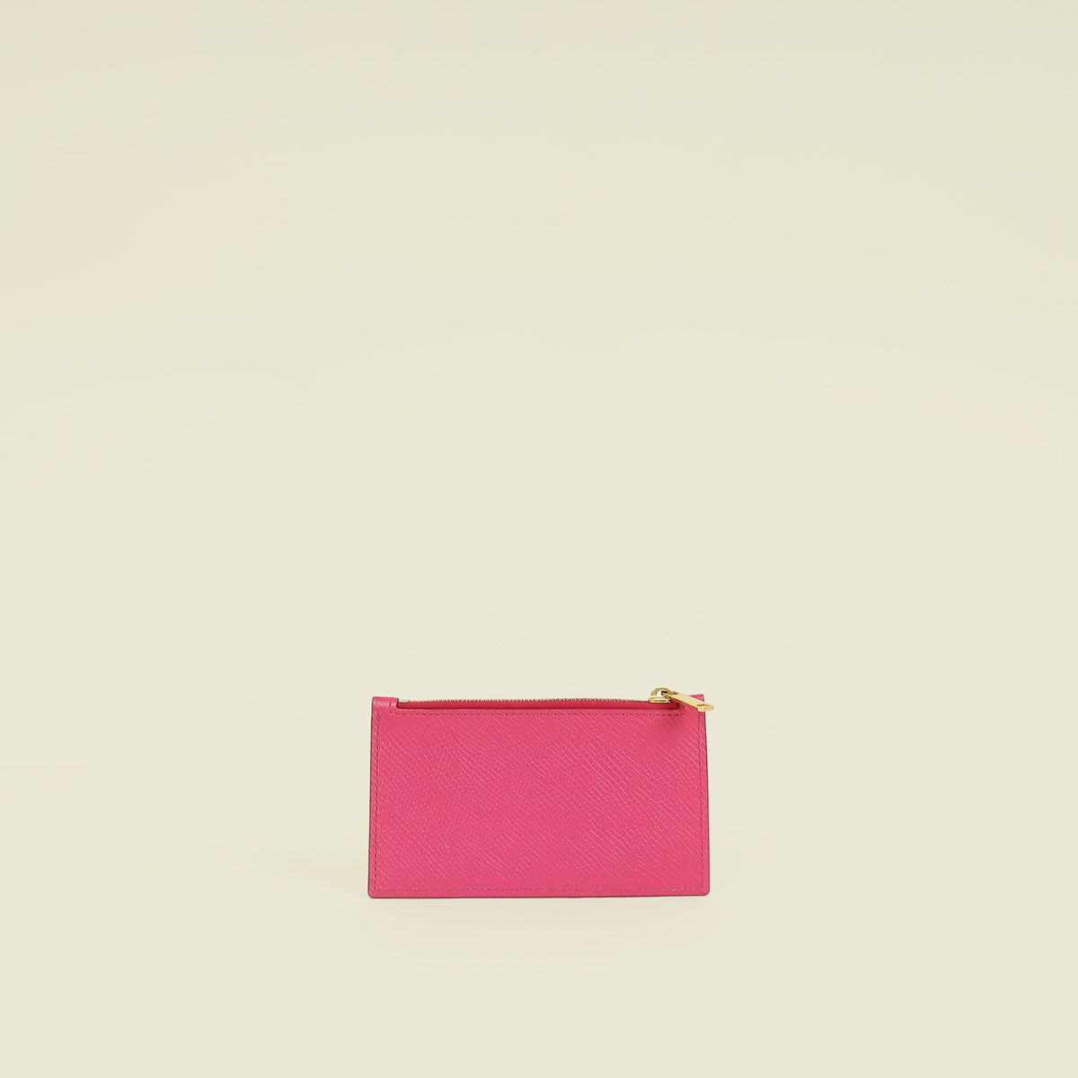 Celine Hot Pink Zipped Flat Card Holder