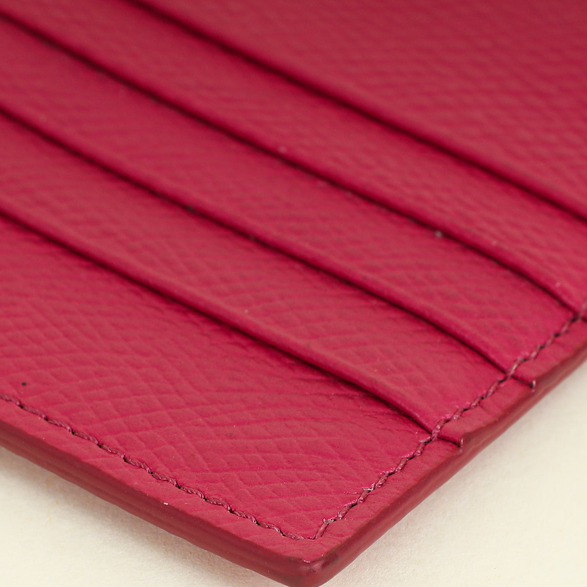 Celine Hot Pink Zipped Flat Card Holder