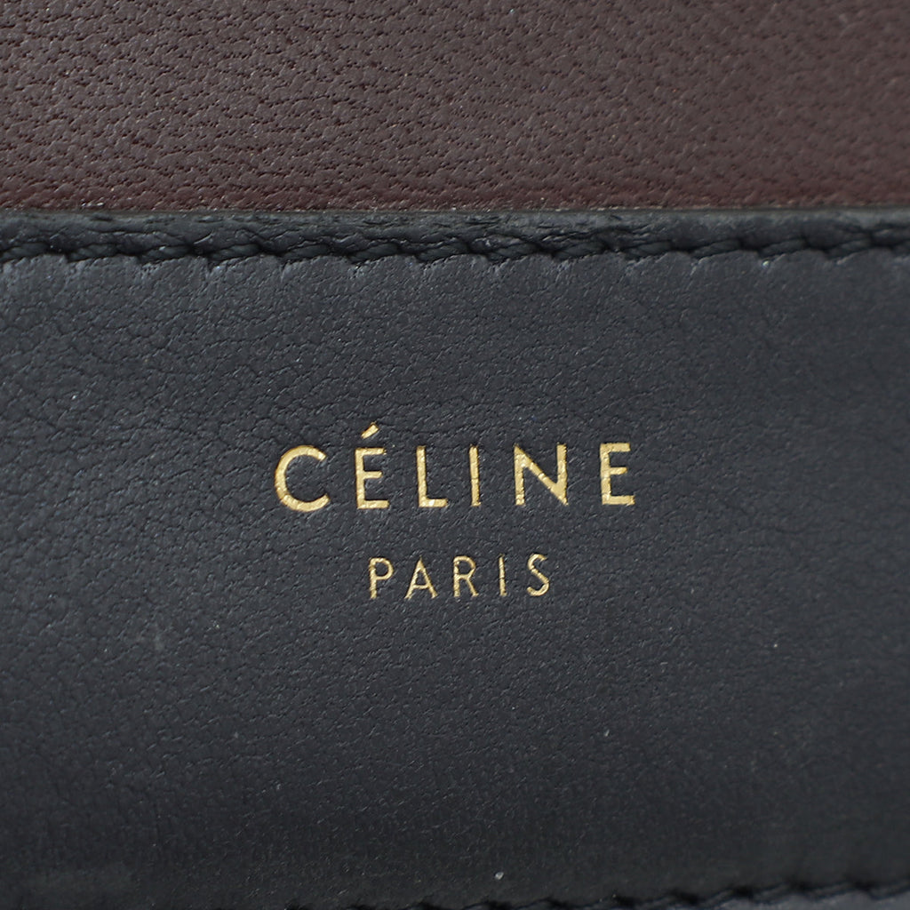 Celine Bicolor Multifunction Medium Frame Wallet
