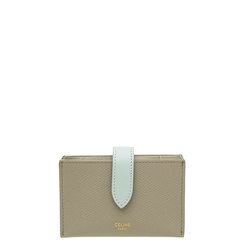 Celine Bicolor Accordion Card Holder