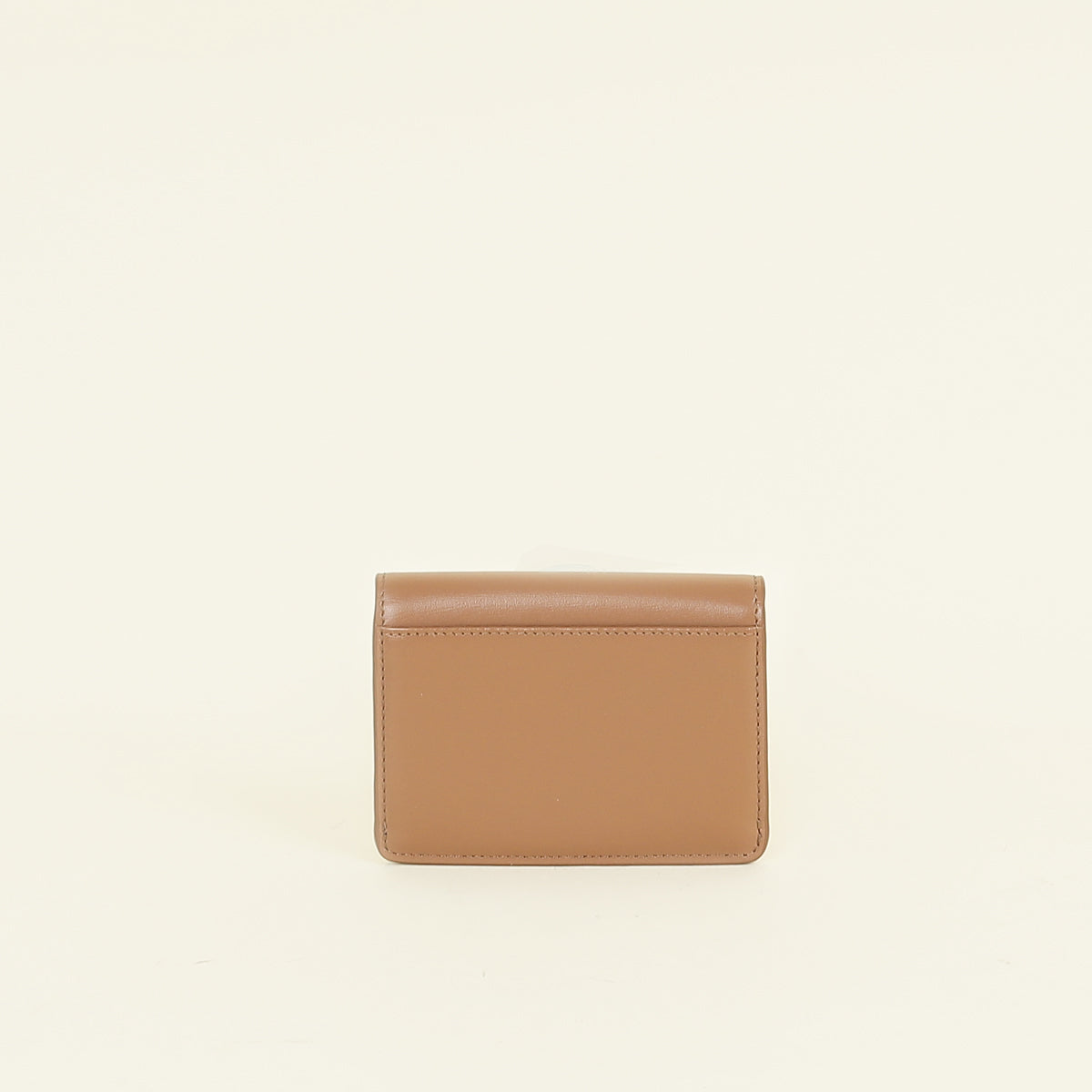 Celine Brown Triomphe Flap Card Holder