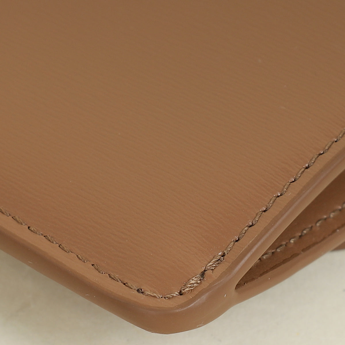 Celine Brown Triomphe Flap Card Holder