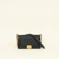 Chanel Black Le Boy Medium Flap Bag