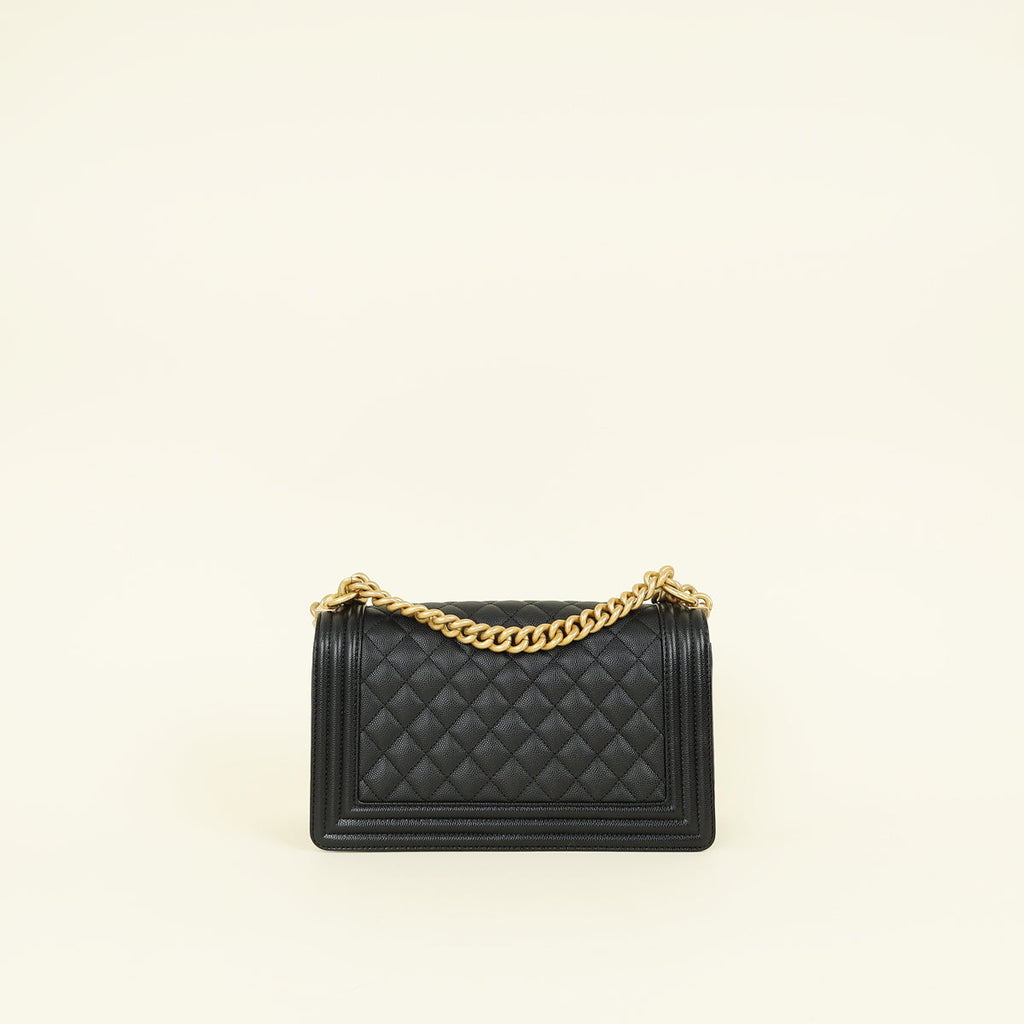 Chanel Black Le Boy Medium Flap Bag