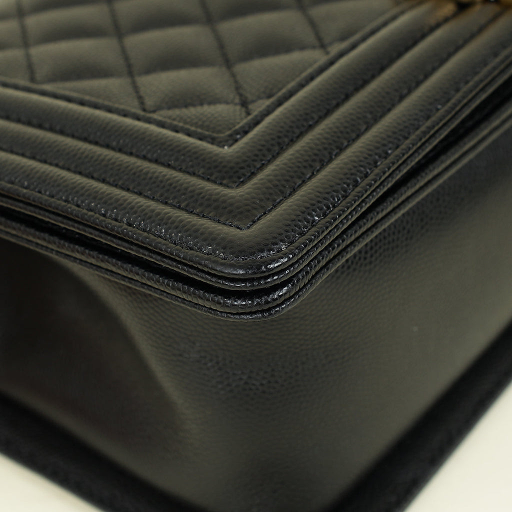 Chanel Black Le Boy Medium Flap Bag