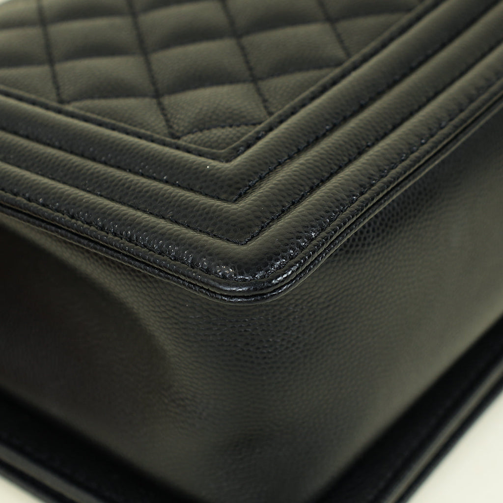 Chanel Black Le Boy Medium Flap Bag