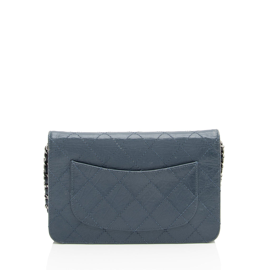 Chanel Aged Calfskin 2.55 Reissue Wallet on Chain (SHF-SBAN8G)