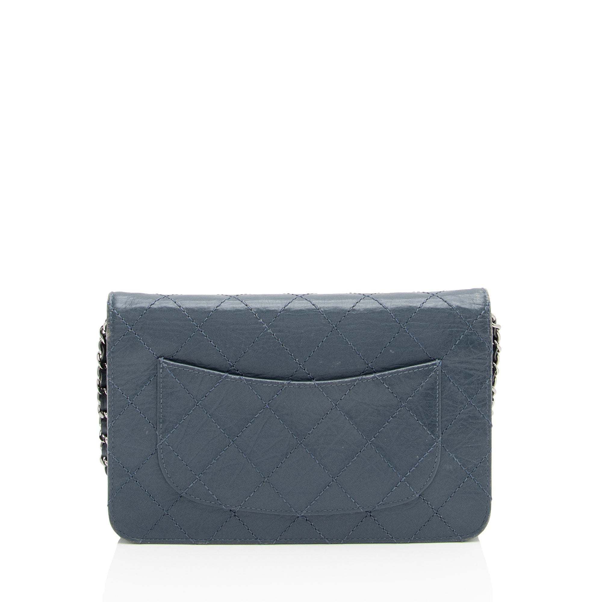 Chanel Aged Calfskin 2.55 Reissue Wallet on Chain (SHF-SBAN8G)