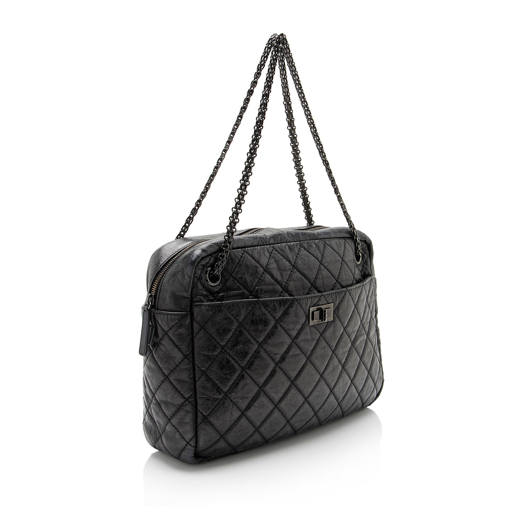Chanel Aged Calfskin Reissue Camera Large Shoulder Bag (SHF-BOCpxd)
