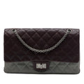 Chanel Bicolor Caviar and Iridescent Calfskin Reissue 2.55 Double Flap 226
