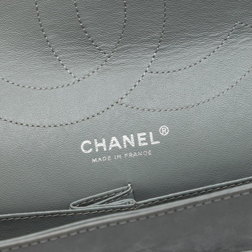 Chanel Bicolor Caviar and Iridescent Calfskin Reissue 2.55 Double Flap 226