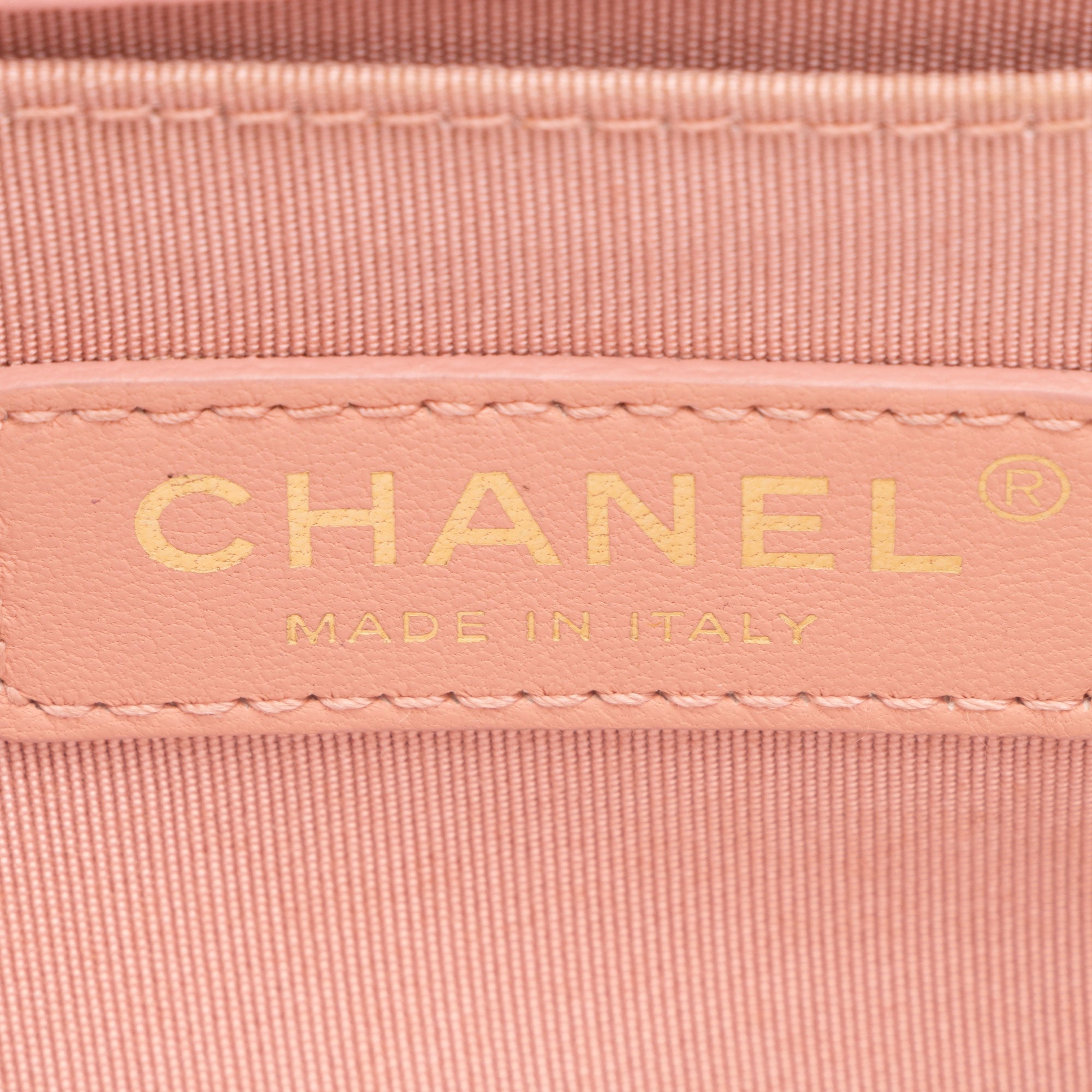Chanel Braided Chevron Small Boy Bag