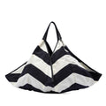 Chanel CC Canvas Stripe Tote
