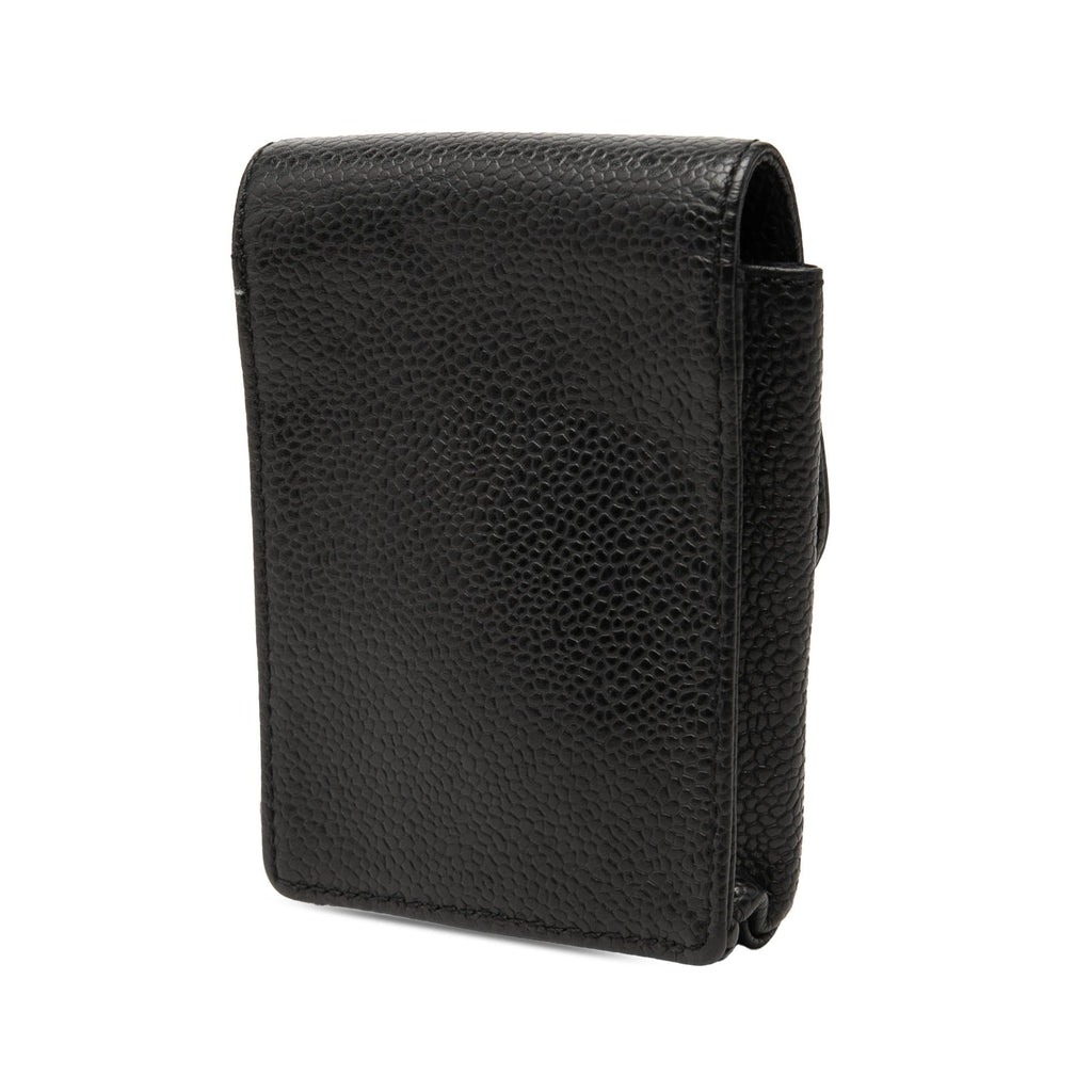 Chanel CC Caviar Cigarette Case